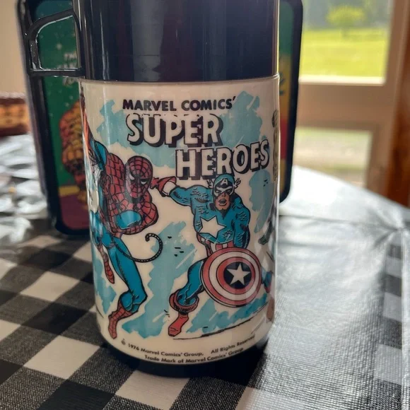Vintage 1976 Marvel Comics Super Heroes Lunchbox - Picture 6 of 8